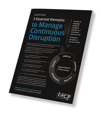 5 Essential Elements to Manage Continuous Disruption 5 Essential Elements to Manage Continuous Disruption
